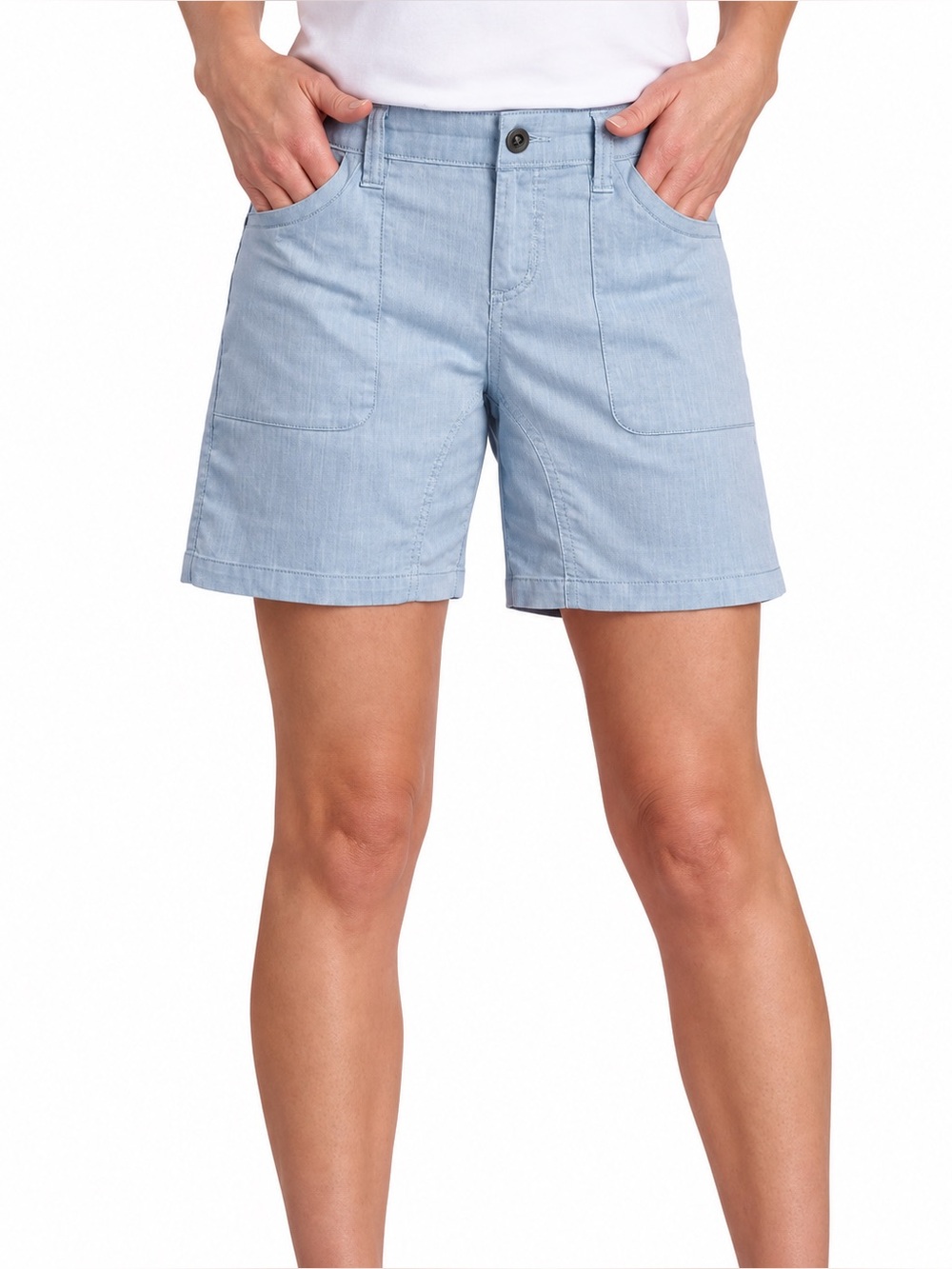 KÜHL Cabo Shorts Cotton Linen Blend Utility Shorts Size 2